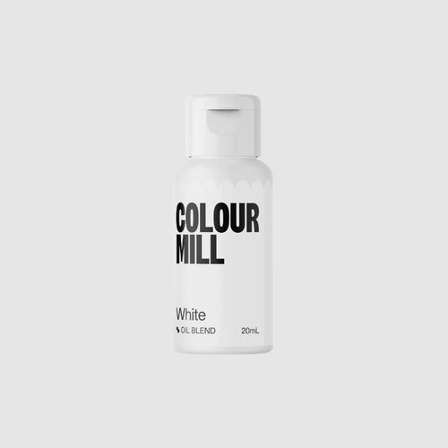 Colour Mill Oil-Based Food Coloring, 20 Milliliters White