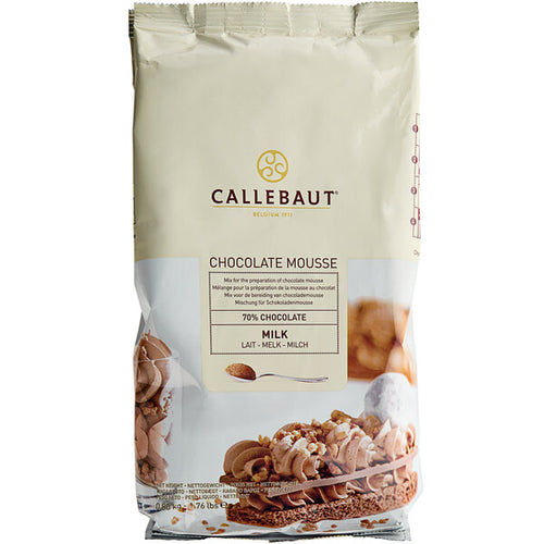 Callebaut Milk Chocolate Mousse Dessert Powder Finest Belgian Chocolate 800g-1.76 lbs