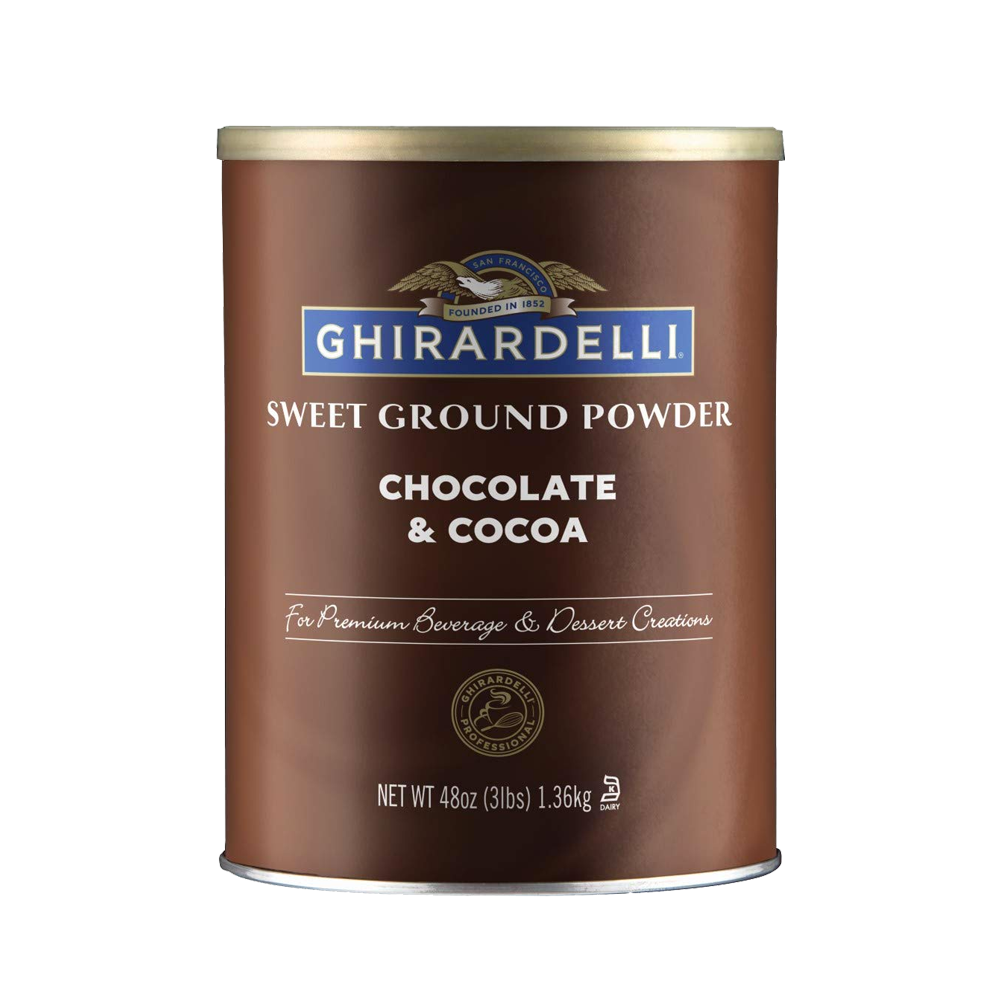 Ghirardelli Sweet Ground Chocolate and Cocoa | 3 lb. | Baking & Desserts