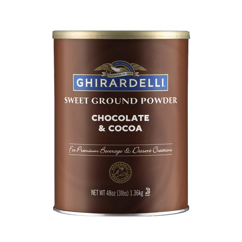 Ghirardelli Sweet Ground Chocolate and Cocoa | 3 lb. | Baking & Desserts